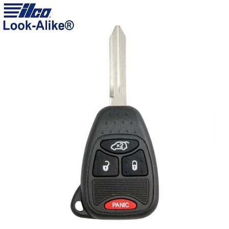 Ilco LAL RHK-CHRY-4B1 CHRYSLER 4 BUTTON REMOTE HEAD KEY ILCO-AX00010690